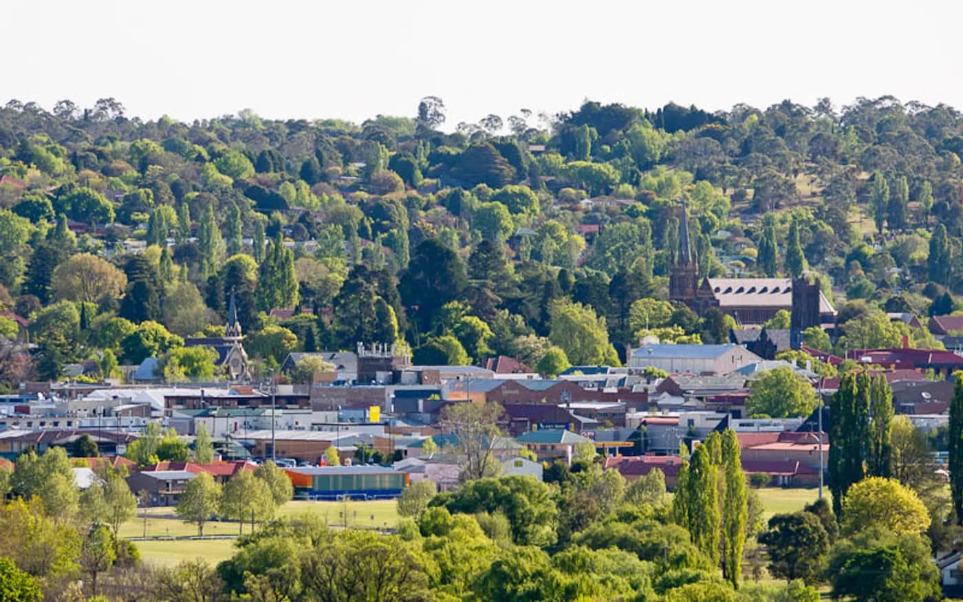 View of Armidale in New South Wales