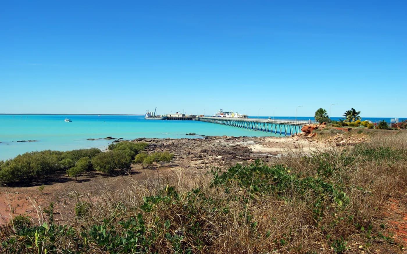 View of Broome in Western Australia
