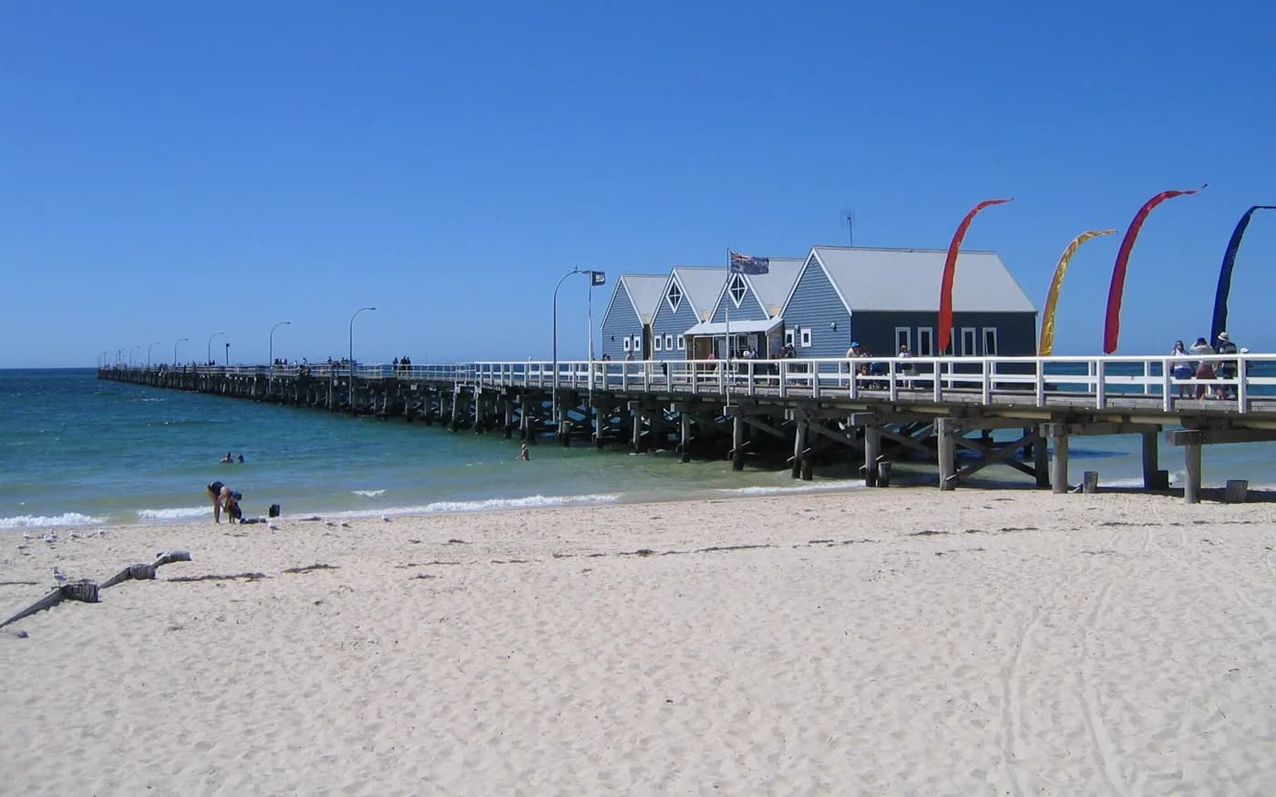 View of Busselton in Western Australia