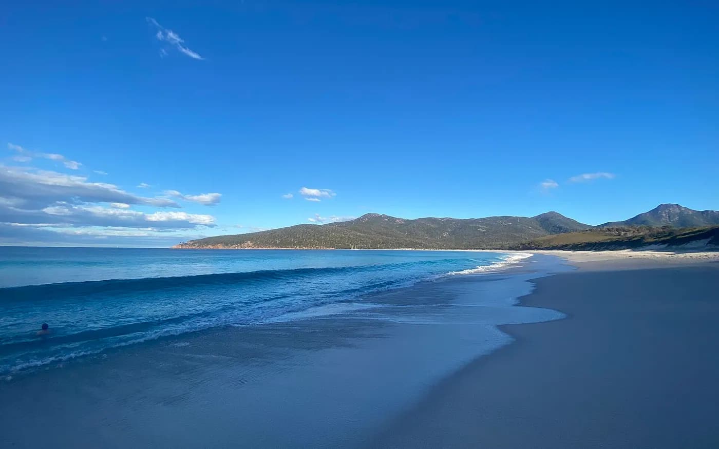 View of Freycinet Peninsula in Tasmania