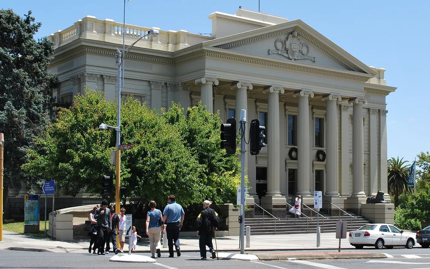 View of Geelong in Victoria