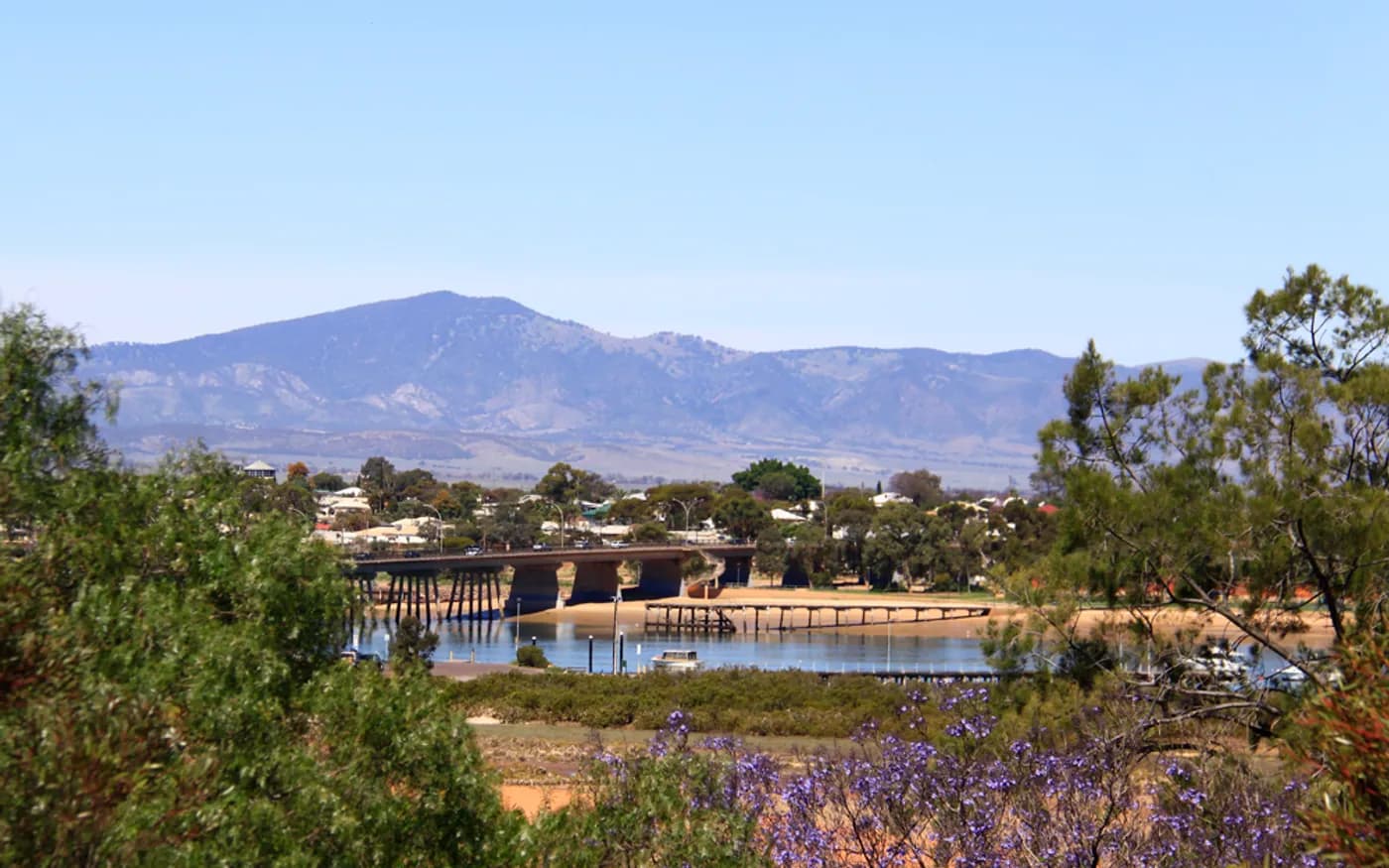 View of Port Augusta in South Australia