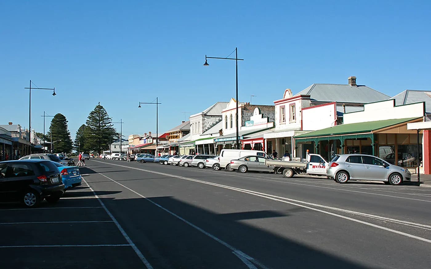 View of Port Fairy in Victoria