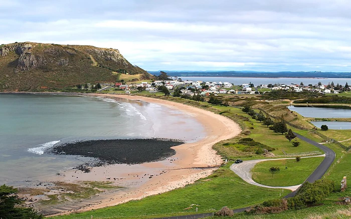 View of Stanley in Tasmania