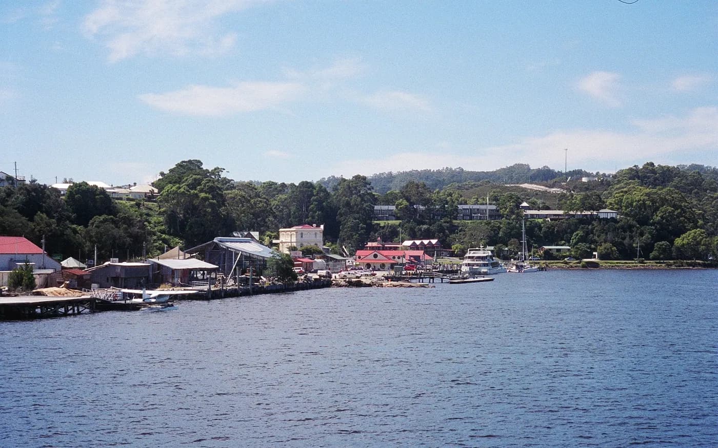 View of Strahan in Tasmania