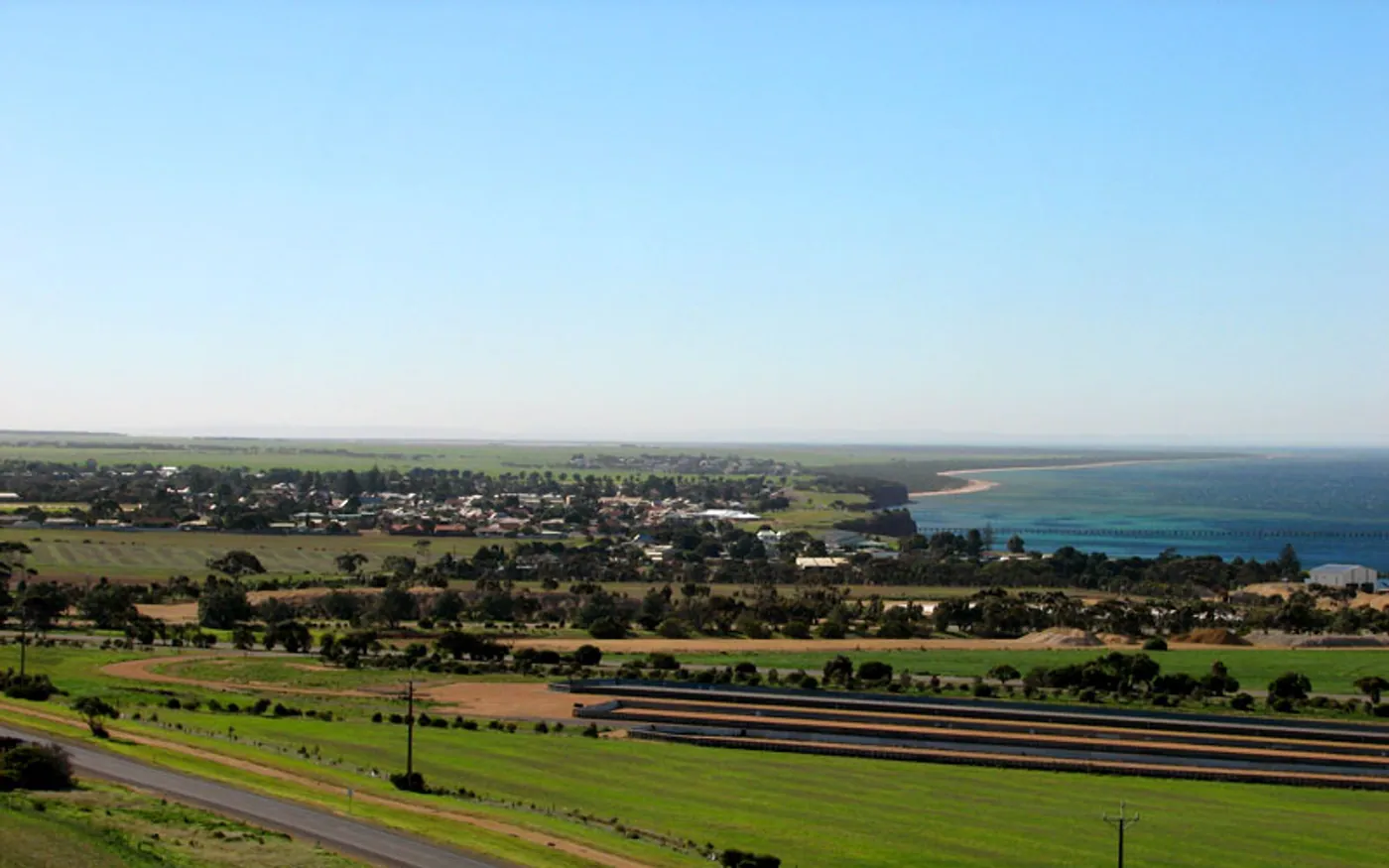 View of Yorke Peninsula in South Australia